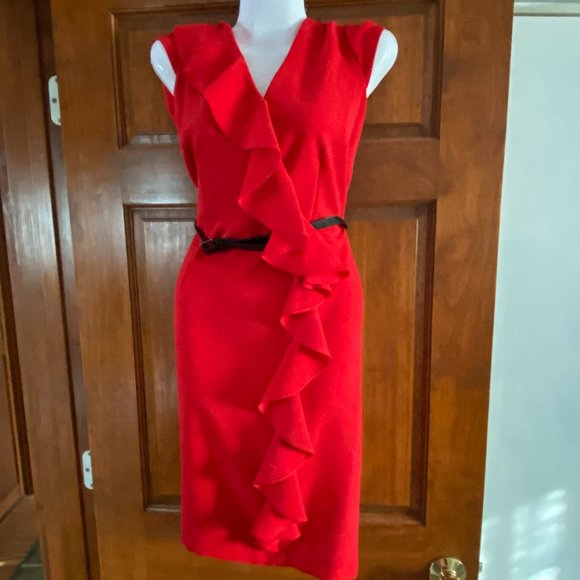 Studio I Dresses & Skirts - Studio I  Red Fully Lined Cocktail Dress  Size 10 NWOT